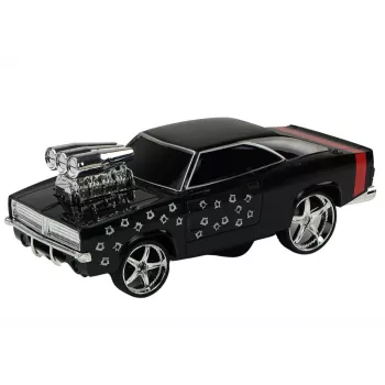 LEAN TOYS RC Automobilis 1:18 Drift 360 Šviesos Garsai Juodas
