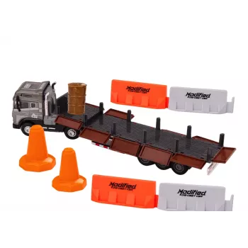 LEAN TOYS Sunkvežimis su Priekaba 1:24 TIR Automobilis Sunkvežimis Priedai Garsai