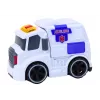LEAN TOYS Greitosios pagalbos automobilis su šviesomis ir garsais - Baltas