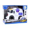 LEAN TOYS Greitosios pagalbos automobilis su šviesomis ir garsais - Baltas