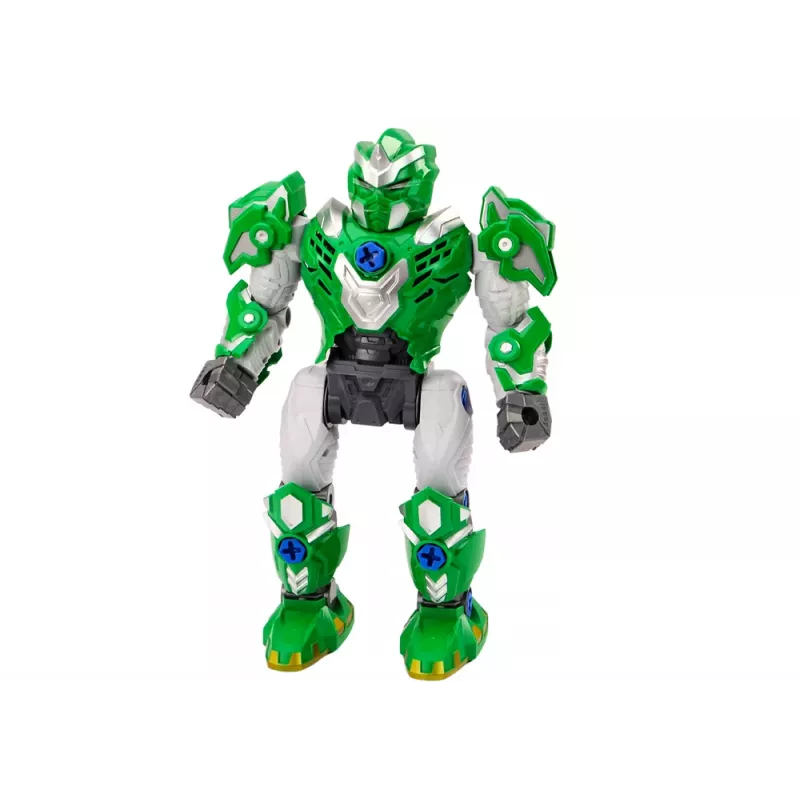 LEAN TOYS Screwing Robot Weapon Drill Screwdriver Light Sound Green