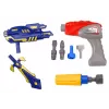 LEAN TOYS Screwing Robot Weapon Drill Screwdriver Light Sound Green