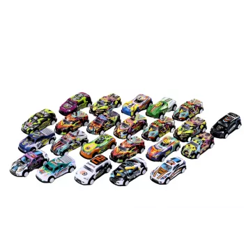 LEAN TOYS Spyruoklių rinkinys automobiliams, varikliniams automobiliams, spalvingas, 50 vnt.