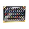 LEAN TOYS Spyruoklių rinkinys automobiliams, varikliniams automobiliams, spalvingas, 50 vnt.