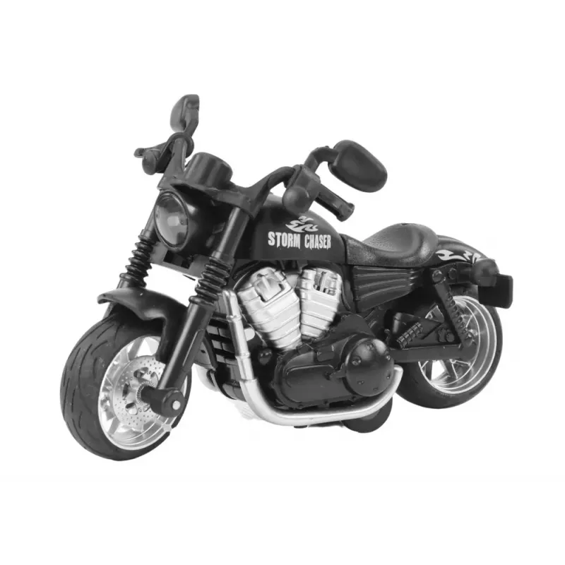 LEAN TOYS Harley Sports Motorcycle with Friction Drive 3 Spalvų