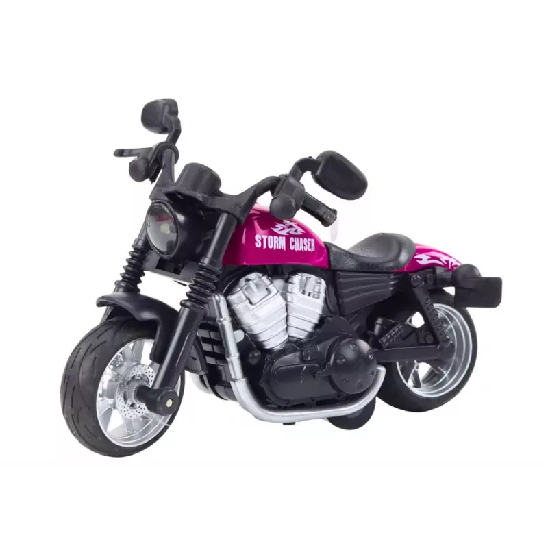 LEAN TOYS Harley Sports Motorcycle with Friction Drive 3 Spalvų