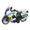LEAN TOYS Sportinis motociklas su inercine pavara, 3 dizainai, geltona oranžinė balta