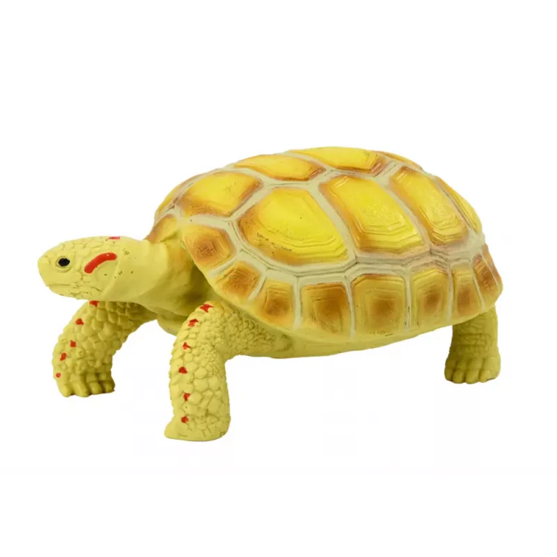 LEAN TOYS Collectible Figurine Tortoise Reptile Yellow C