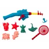 LEAN TOYS Multifunctional Table 4in1 Blocks Fishing Drawing Blue