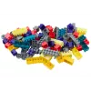 LEAN TOYS Multifunctional Table 4in1 Blocks Fishing Drawing Blue