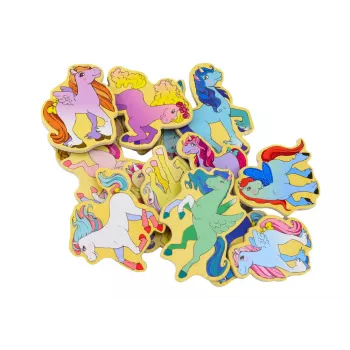 LEAN TOYS Spalvotų magnetinių rutuliukų rinkinys (20 vnt.)