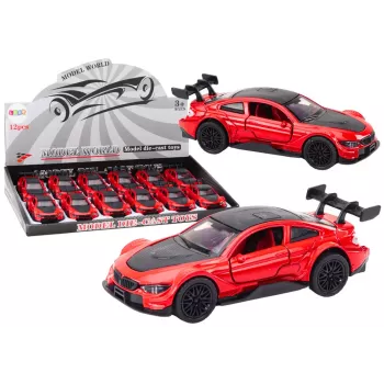 LEAN TOYS Automobilis Sportinis Automobilis 1:32 Friction Drive Raudonas
