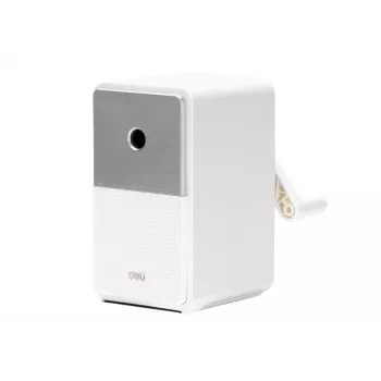 LEAN Cranked Sharpener with Container, Blade Adjustment White