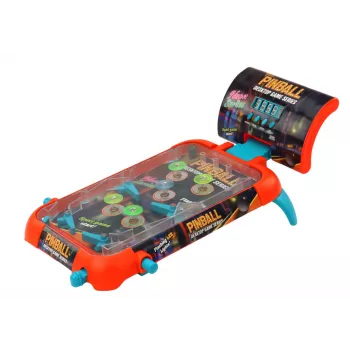 LEAN TOYS Pinball Arcade Game su LED lemputėmis, garsu ir skaitmeniniu rezultatų ekranu
