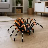 LEAN TOYS nuotolinio valdymo voras tarantulas infraraudonųjų spindulių juodas R/C ST