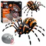 LEAN TOYS nuotolinio valdymo voras tarantulas infraraudonųjų spindulių juodas R/C ST
