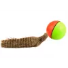 LEAN TOYS Ball with Fluffy Ferret Tail Interactive Bath Toy