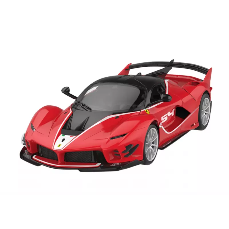 Statybiniai blokeliai su nuotolinio valdymo automobiliu Rastar 1:18 Ferrari FXXK EVO Raudona 88 vnt.