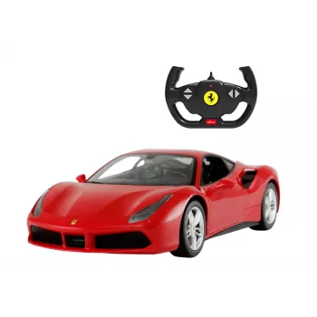 RASTAR RC Ferrari 488 GTB nuotolinio valdymo automobilis 1:14 raudonas