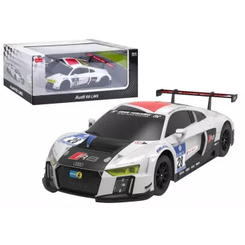 RASTAR Automobilis R/C 1:24 Nuotoliniu Valdymu Sportinis Audi R8 LMS Baltas ir Juodas