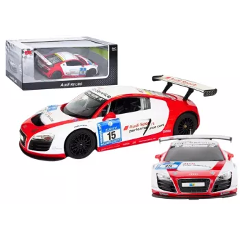 RASTAR Radijo bangomis valdomas sportinis automobilis Audi R8 LMS baltas 1:24
