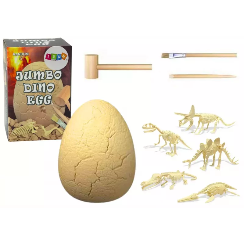 LEAN TOYS Archeologijos rinkinys Dinozaurų kiaušinių fosilijos