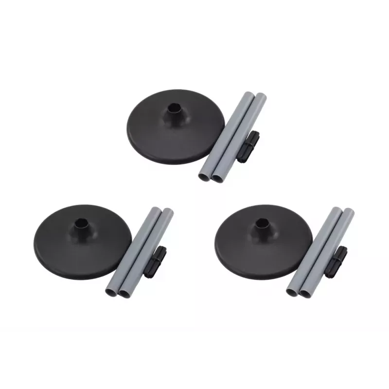 LEAN TOYS Edukacinis rinkinys Dideli kelio ženklai 76cm 3 vnt.