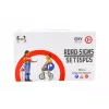 LEAN TOYS Edukacinis rinkinys Dideli kelio ženklai 76cm 3 vnt.
