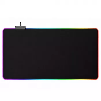 LEAN klaviatūros ir pelės kilimėlis su LED apšvietimu 30x80cm