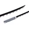 LEAN TOYS Nichirin Samurai Sword Battery Operated Comfortable Handle Black Sound