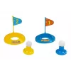 LEAN TOYS Vaikų golfo rinkinys su lazdomis, duobutėmis, vėliavėlėmis ir kamuoliukais