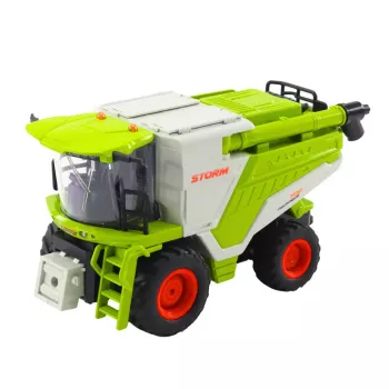 LEAN TOYS Combine Harvester with Grain Header 2in1 Remote Controlled RC Smoke Effect 2.4G