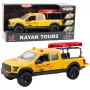 LEAN TOYS Visureigis su baidare, šviesos ir garsai, geltonas