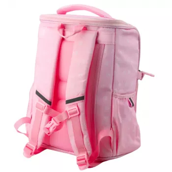 LEAN Unicorn School Backpack Chest Strap Pink 20L