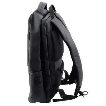 LEAN City Business Backpack USB Laptop Pocket Black 16L 41cm