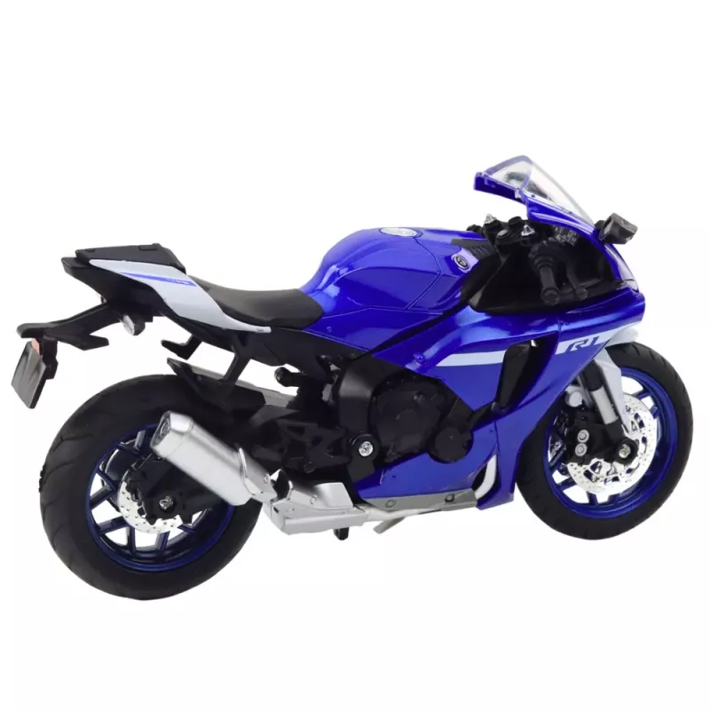 LEAN TOYS Sportinis motociklas Metalas Šviesos Garsai Tamsiai Mėlyna R1 1:12