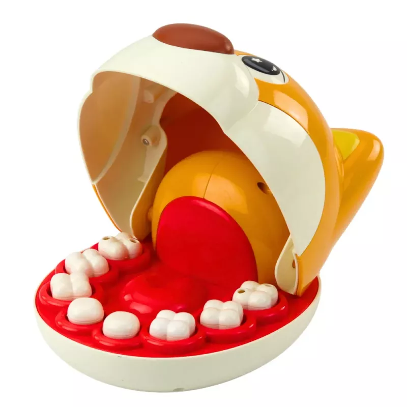 LEAN TOYS Dog at the Dentist Toy Doctor with Sick Tooth
