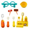 LEAN TOYS Dog at the Dentist Toy Doctor with Sick Tooth
