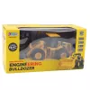LEAN TOYS Ekskavatorius Buldozeris nuotolinio valdymo RC 2.4G 6CH Geltonas