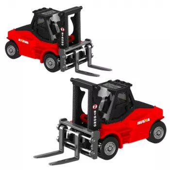 Krautuvas Metalinis Kolekcinis Modelis Huina Raudonas 1:80