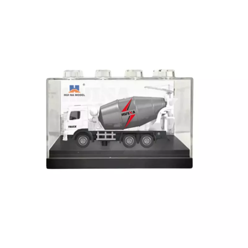 Huina 22734 Betono maišyklė metalinis kolekcinis modelis baltas 1:80