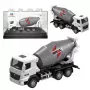 Huina 22734 Betono maišyklė metalinis kolekcinis modelis baltas 1:80