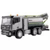 Huina 1:18 RC Water Spray Tank Truck Remote Control Truck with LED Lights and Sound
