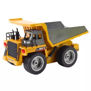 Huina RC Dumper Truck Yellow 9-CH 1:18