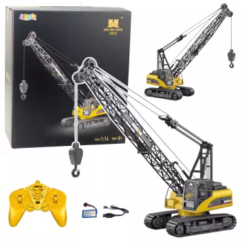 Huina 1:14 Crawler Crane Remote Control RC Crane with Lights and Sound