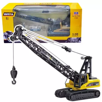 Huina Metal Movable Crawler Crane 1:50