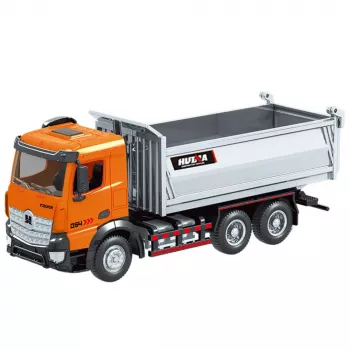 Huina 22775 1:50 Orange Metal Dump Truck Diecast Model