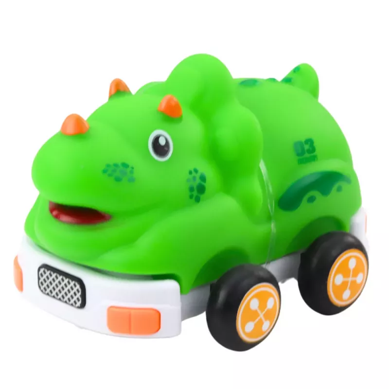 LEAN TOYS nuotoliniu valdymu automobilis vaikams Dinozauras Žalias