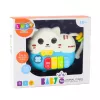 LEAN TOYS Mini Piano for Toddlers Kitten Blue Lights Sounds