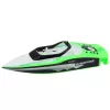 LEAN TOYS RC Motorboat White-Green 15cm
